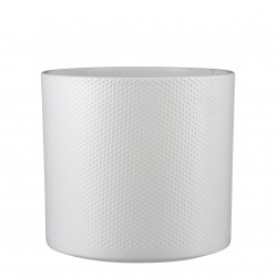 Cache-Pot Era Relief Blanc...