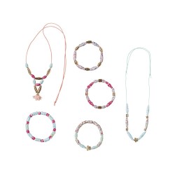 6 Bijoux Perles Papier A...
