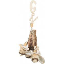 Jouet naturel 26cm gousse...