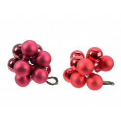 Grappe de mini boules rouge...