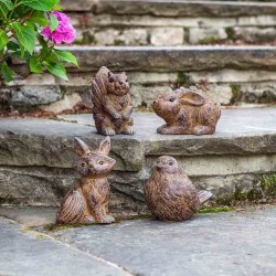 Statuette imitation bois...