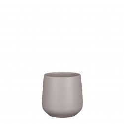 Cache-Pot Amber Rond Taupe...