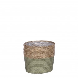 Panier Rachel Naturel/Vert...
