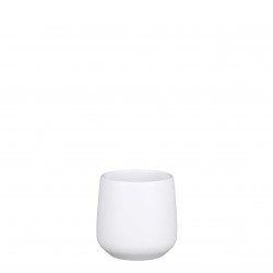 Cache-Pot Amber Rond Blanc...