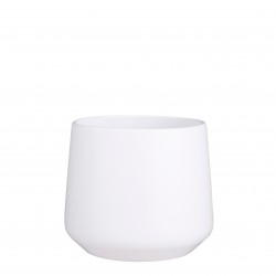 Cache-Pot Amber Rond Blanc...