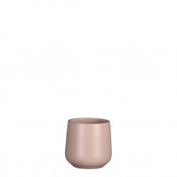 Cache-Pot Amber Rond Rose...