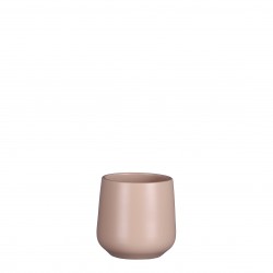Cache-Pot Amber Rond Rose...