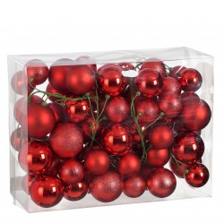 Guirlande De Boule Rouge En...