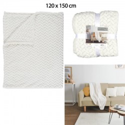 Plaid Chevron Blanc...