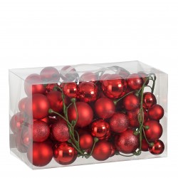 Guirlande De Boule Rouge En...