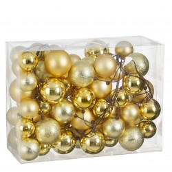 Guirlande De Boule Or En...
