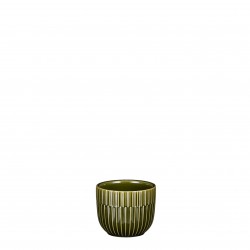 Cache-Pot Sara Rond Vert...
