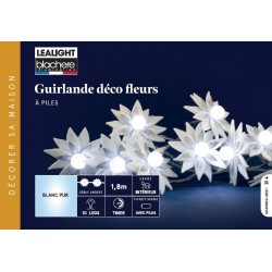 Guirlande De Fleurs Led...
