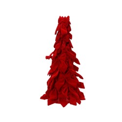 Sapin noeud à poser rouge...