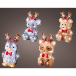 Animaux Lumineux Led Blanc...