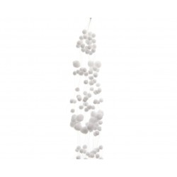 Guirlande Boule Neige Blanc...